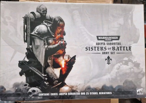 Warhammer 40,000 Army of Faith 17体セット New 40k Adepta Sororitas Army of Faith Battleforce Value is
