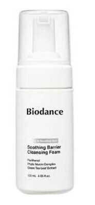 biodance soothing barrier cleansing foam 120ml  skin care boosting moisture