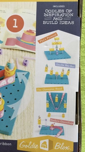 New Goldie Blox and the Spinning Machine Game Read & Build Engineering Age 4+