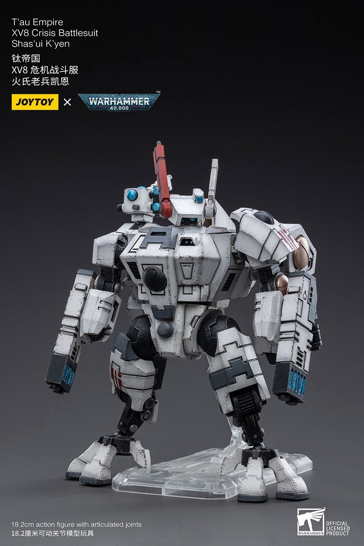 JOYTOY T’au Empire XV8 Crisis Battlesuit JOYTOY Warhammer 40k T'au Empire Xv8 Crisis Battlesuit Shas