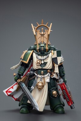 New 1/18 JoyToy WarHammer40K Dark Angels Master Lazarus Action Figure