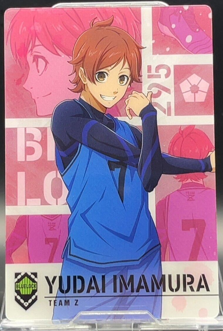 Yudai Imamura #1-11 Blue Lock Wafer Card Bandai New Football Yudai Imamura #1-11 Blue Lock Wafer Card Bandai New Football