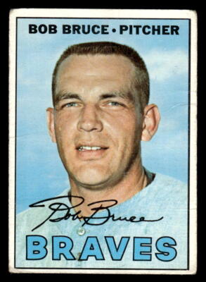 1967 Topps #417b Bob Bruce *Low Grade*