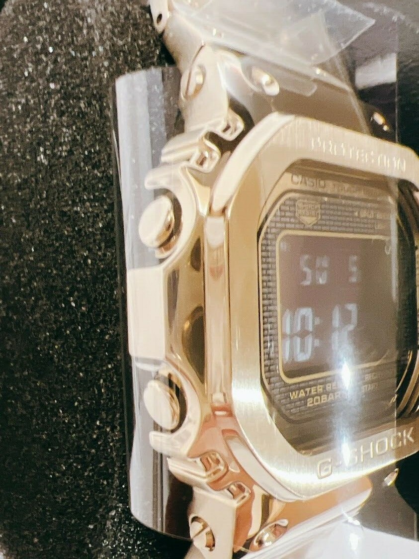 Pre-owned Casio -new- Gmw-b5000gd-9jf G-shock Origin Bluetooth Watch Japan Domestic Version