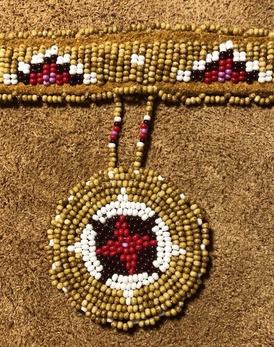 Totally Awesome Fancy New Native American Lakota Sioux Beaded Choker