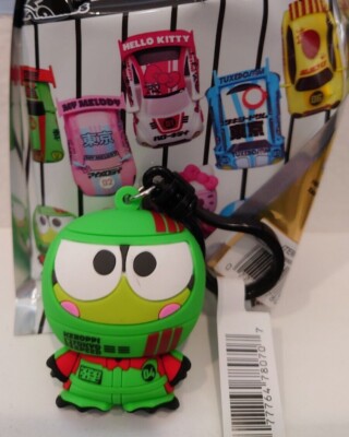 Hello Kitty and Friends 3D Foam Character Series 3 Bag Clip Keroppi Driver
