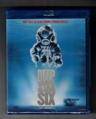 DEEPSTAR SIX - 1989 Horror NEW BLU RAY, Underwater Sci Fi, Sean S. Cunningham