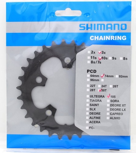 Shimano 105 FC-5703-L Chainring 30T for Triple Crankset (50