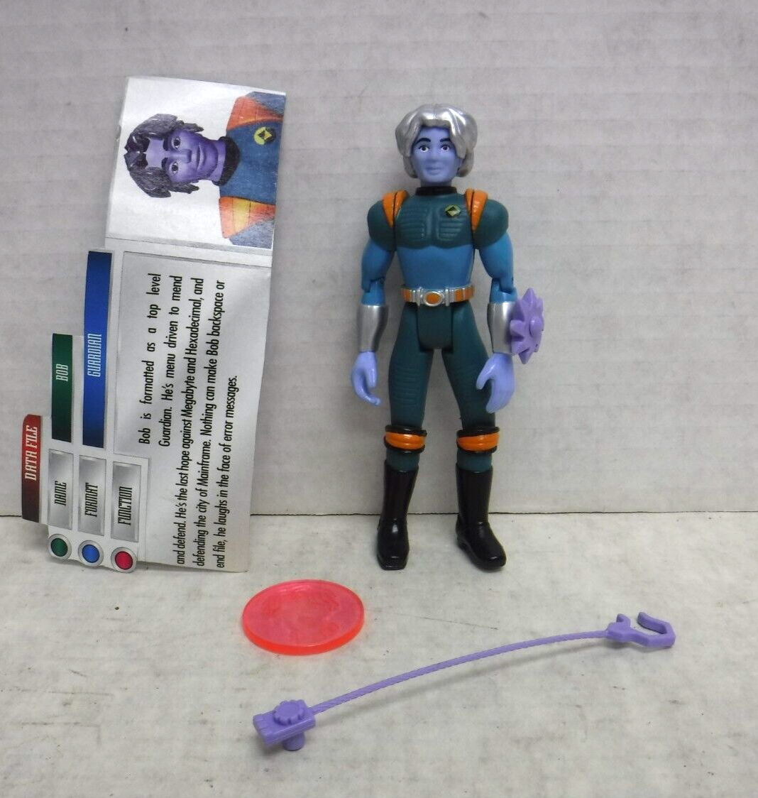 LJN TOYS ACTION FIGURE ENMEY VISTOR　ビジター Glitch Bob Reboot Irwin Vintage 1995 5.5