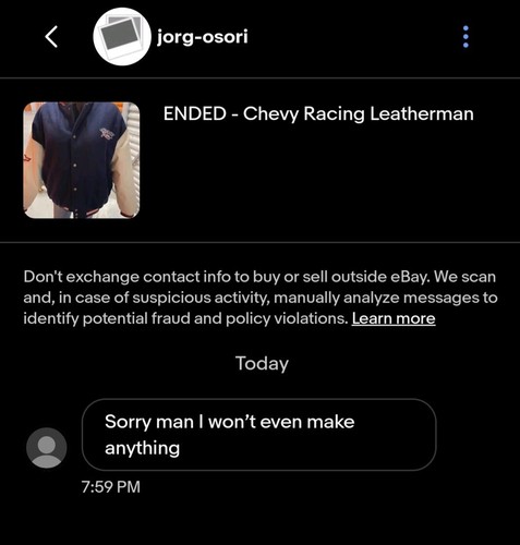 Item photo(s) from verified buyer