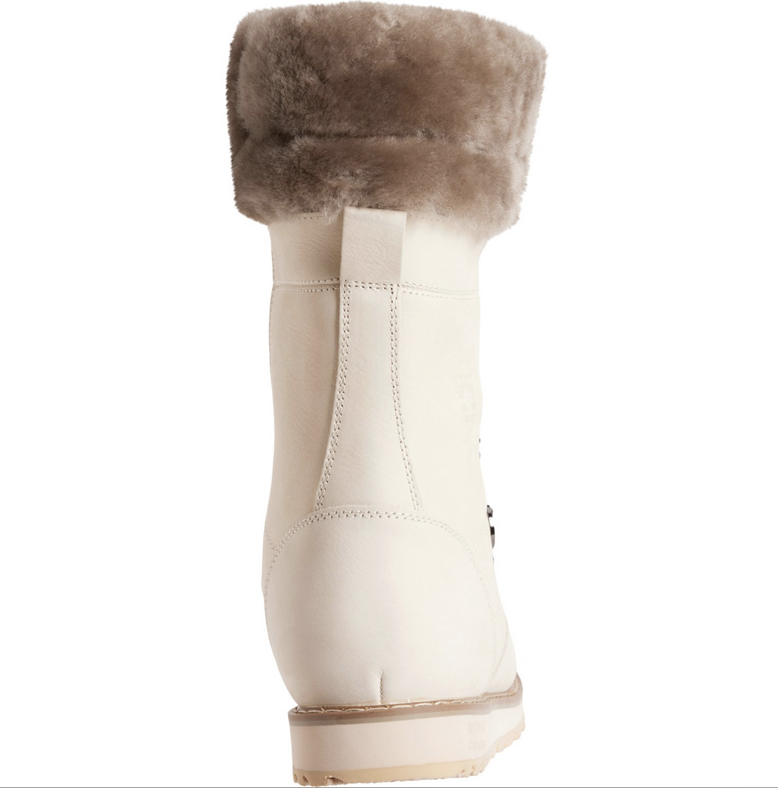 Pre-owned Royal Canadian Women's Castlegar Winter Boots - Waterproof, Insulated In White