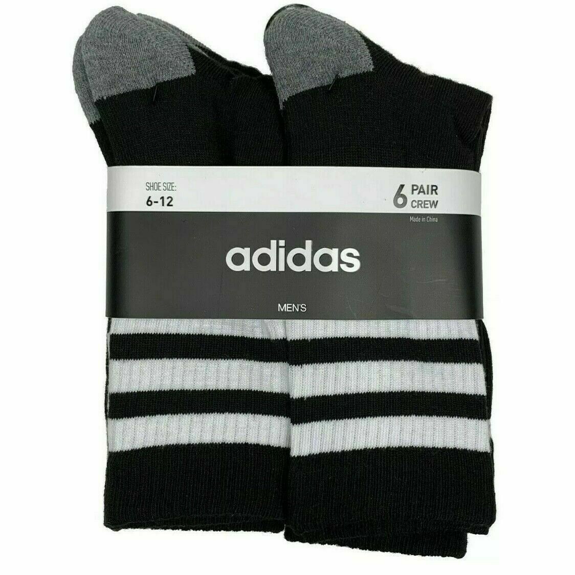 Black White Large 6-12 $24