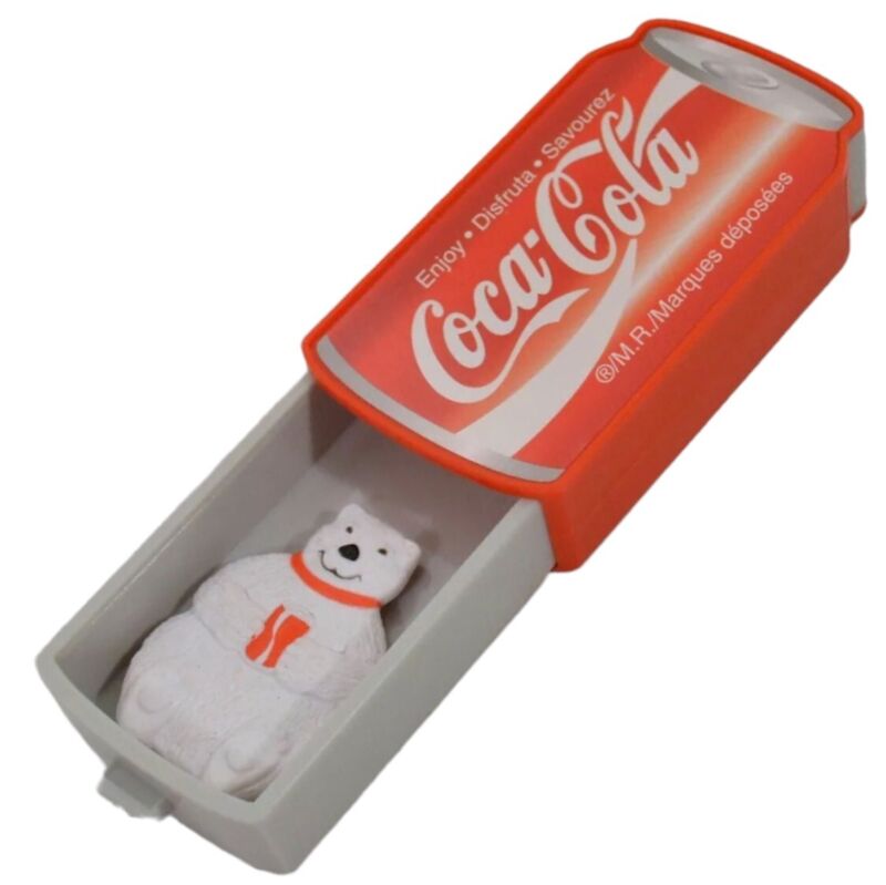 Burger King Kids Club 1997 Coca-Cola Vanishing Polar Bear Magic Trick Box