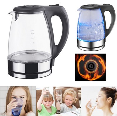 Electric Water Heating Teapot Cooker Kettle Milk Boiler Coffee Tea...