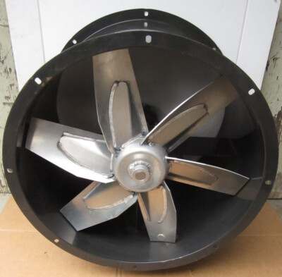 NEW DAYTON  24'' Tubeaxial Fan 3C411 with NEW 2 HP MARATHON 230-460VAC 3PH Motor