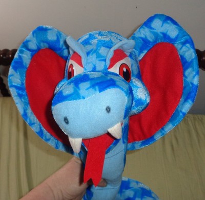 huge stuffed snake