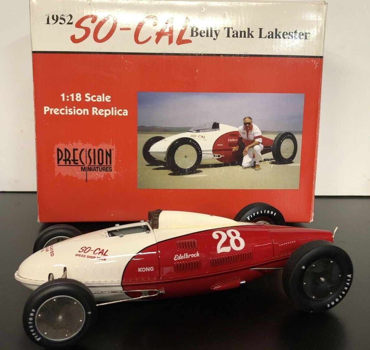 1/18 ( IB ) Precision Miniatures 1952 So-Cal Belly Tank