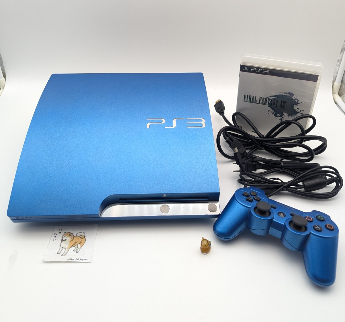 PlayStation 3 青色 PlayStation 3 Splash Blue 320GB Excellent Condition 4948872413060