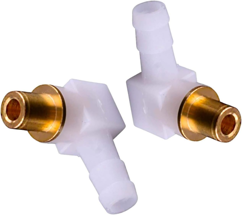 Fuel Fitting Elbow Hose Connector 2 Pack for Briggs Stratton Mower Generator