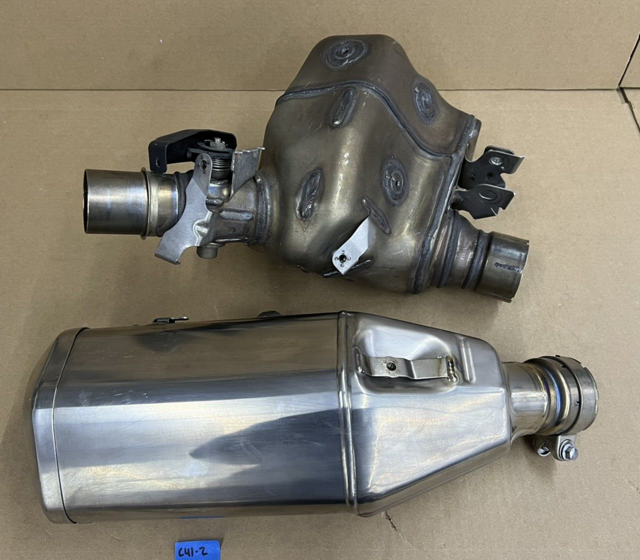 小物 n.hoolywood big muffler Amazon.com: EMGO Chrome Shorty Muffler 12&Prime, Long 80