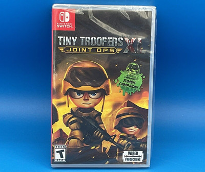 NINTENDO SWITCH Tiny Troopers XL Joint Ops NEW Facotry Sealed Fast Free Shipping