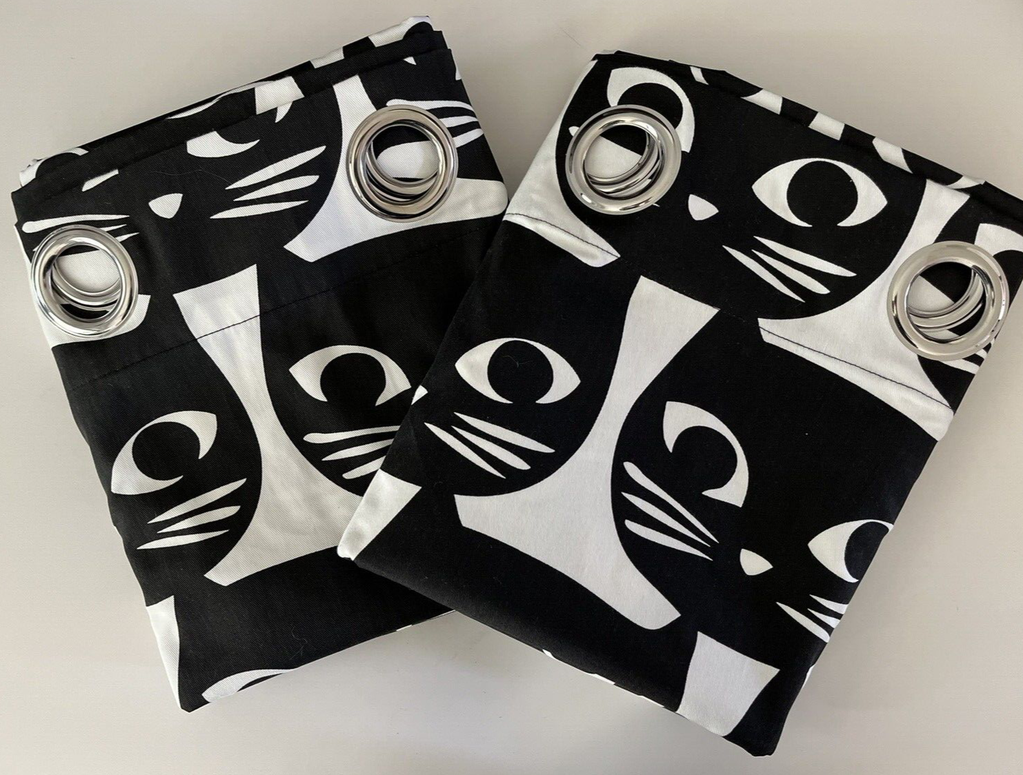 IKEA MATTRAM カーテン 猫 新品✴︎IKEA MATTRAM ネコのカーテン - メルカリ