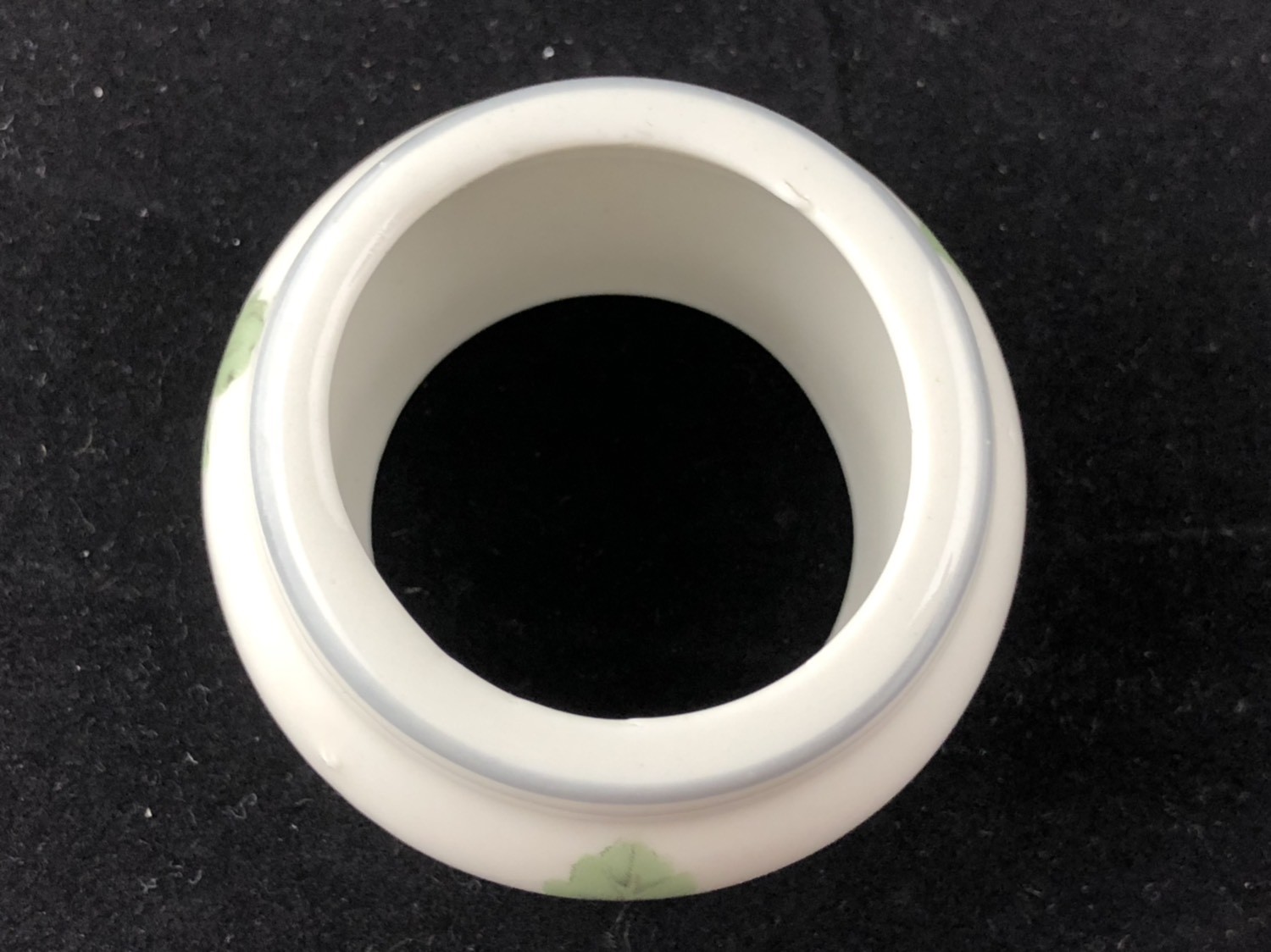 Set Of 14 WSP Damon Wood Stoneware Napkin Rings