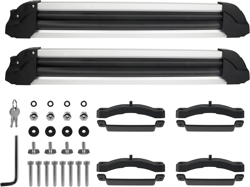 Ski and Snowboard Rack for Car Roof Rack, Universal Ski Snowboard Roof Rack Hold