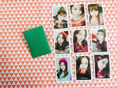 Twice Merry Happy Album Pre Order Benefit Photocard Set