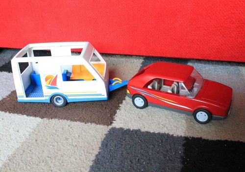 playmobil red car