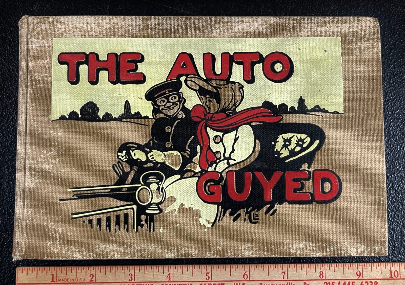 1906 The Auto Guyed, O'Connell Leppert, Pictorial Comic