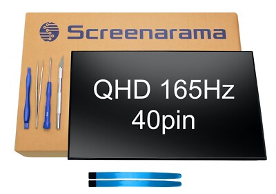 ASUS ROG GU603ZW-M16.I93070T QHD 40pin 165Hz LCD Screen + Tools SCREENARAMA FAST