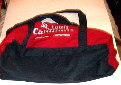 St Louis Cardinals Red & Black Canvas Bag