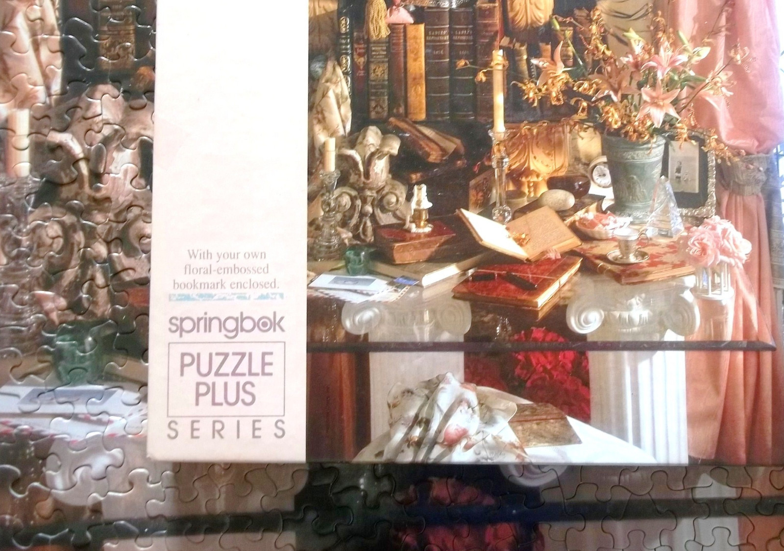 Springbok Jigsaw Puzzle Private Library Hallmark Puzzle 500 Pc