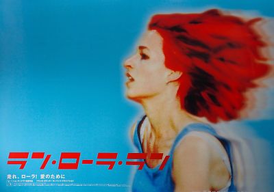 Run Lola Run 1998 Lola Rennt Japanese Chirashi Movie Poster Flyer B5
