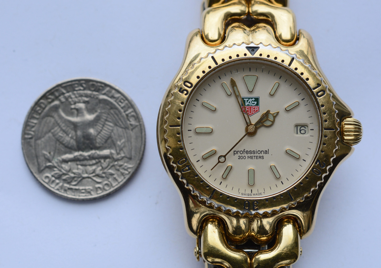 1990s TAG HEUER Professional 200M Ref S94.013-1 Unisex MEN 1990s TAG HEUER Professional 200M Ref S94.013-1 Unisex MEN