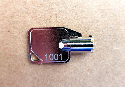 Wayne 887693-005 Ovation key for the printer door, marked 1001