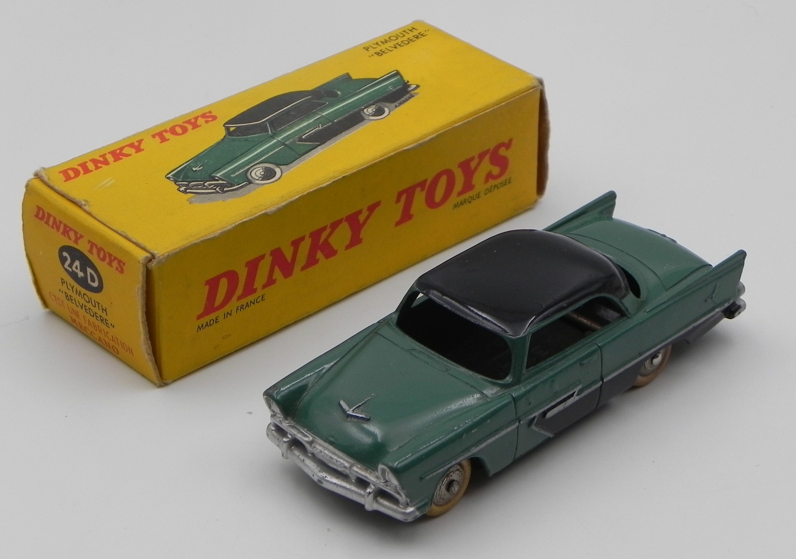 DINKY Leyland 8-wheeled Chassis 936 Diecast Box England
