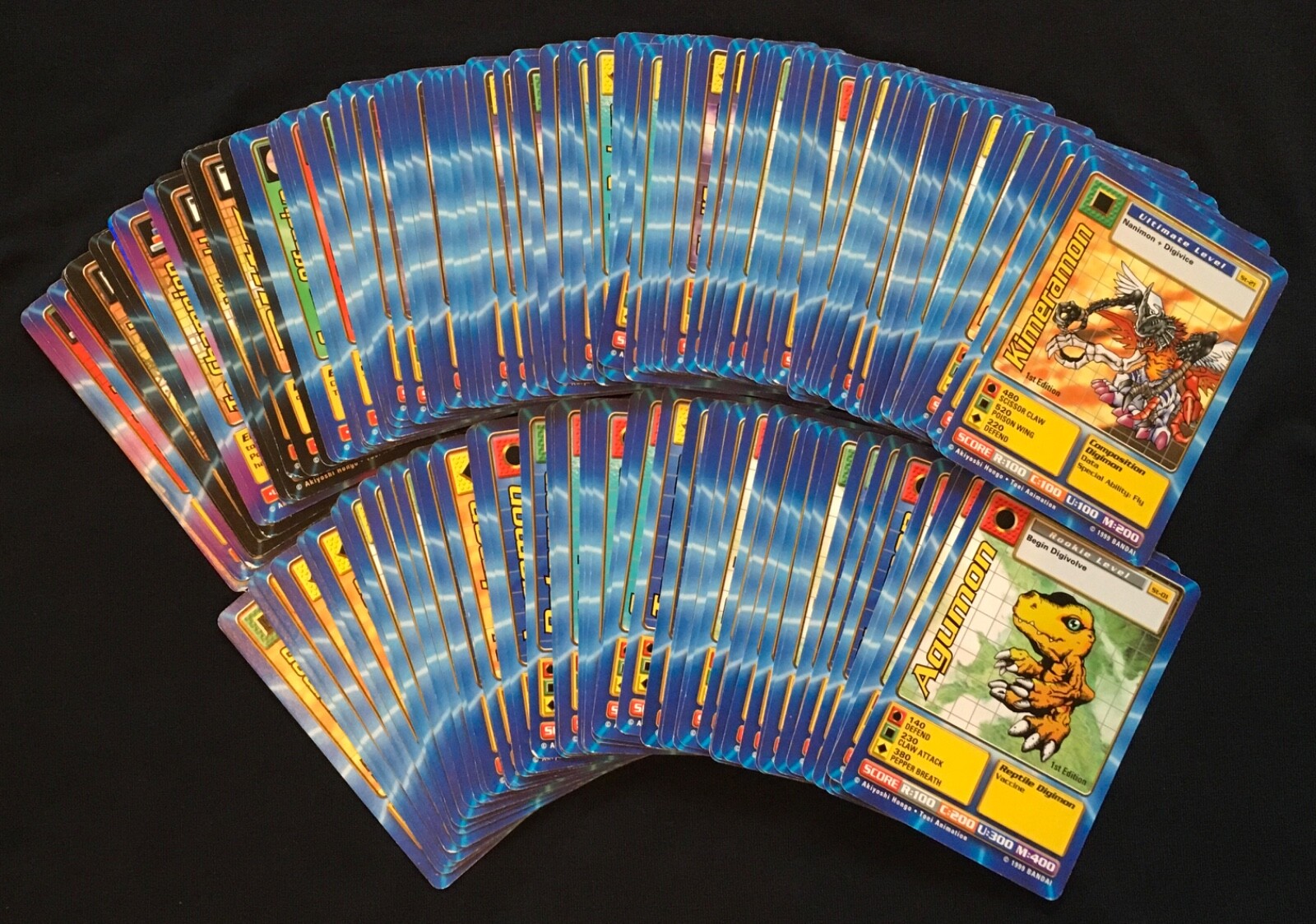 Digimon 1st Edition Cards from Original Started Set in 1999