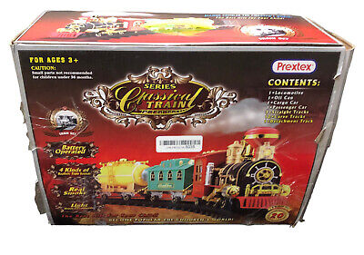 Prextex Classical Series Train Set New 20 Piece Set For Under Christmas Tree