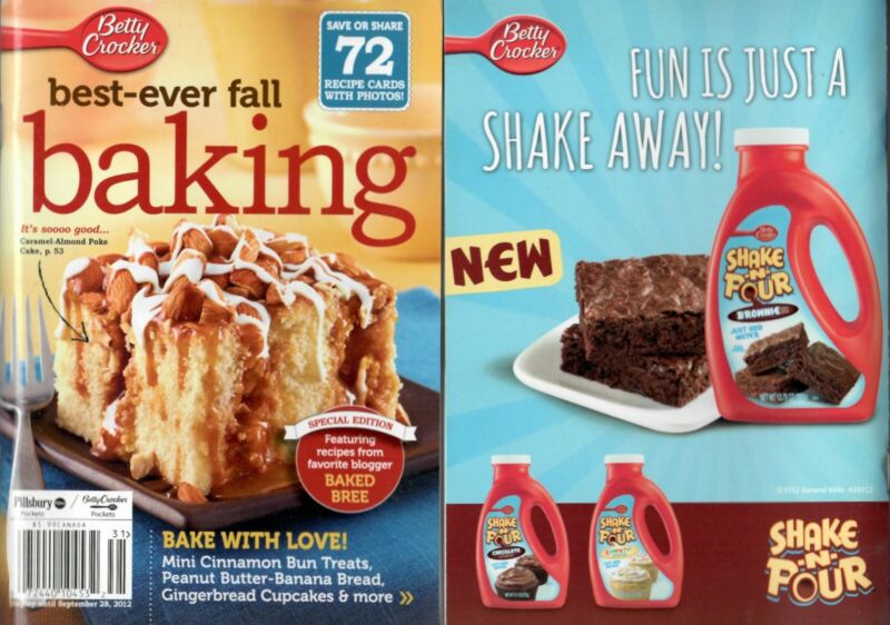 Betty Crocker Best-ever Fall Baking 72 Recipe Cards