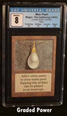 マジック：ザ・ギャザリング mtg mox pearl Magic The Gathering - Mox Pearl - Limited Edition Alpha