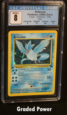 ポケモン - Articuno フリーザー 1ED 1st Edition 2/62 英語版 Pokemon Fossil 1st Edition Articuno Holo 2/62 Mint | eBay
