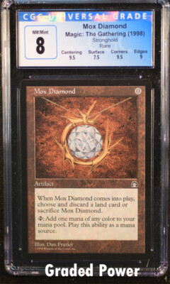 Stronghold Mox Diamond CGC 8 (6081) Magic MTG | eBay