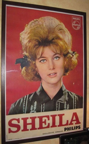 SHEILA-AFFICHE-Originale-1964-RARE-Philips-Ateliers-Lalande