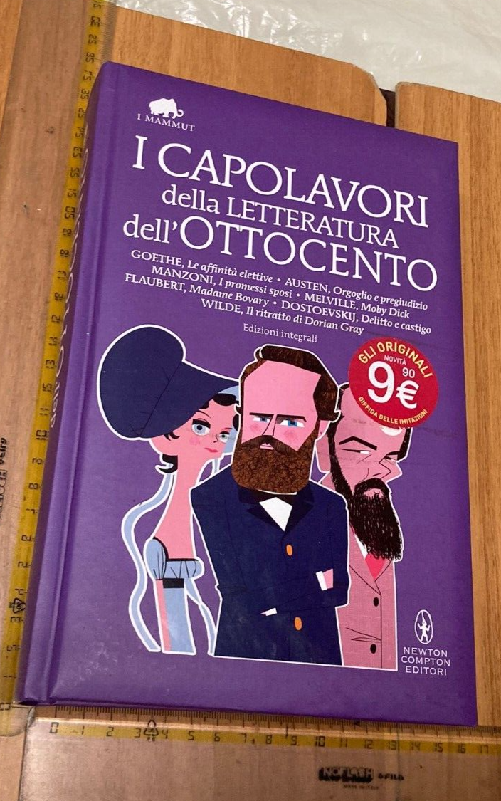 I CAPOLAVORI DELLA LETTERATURA DELL'OTTOCENTO I MAMMUT