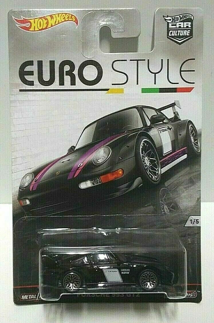 ホットウィール ポルシェ 993 GT2 ユーロスタイル ポルシェ993 GT2【Hotwheels PORSCHE 993 GT2】ホット