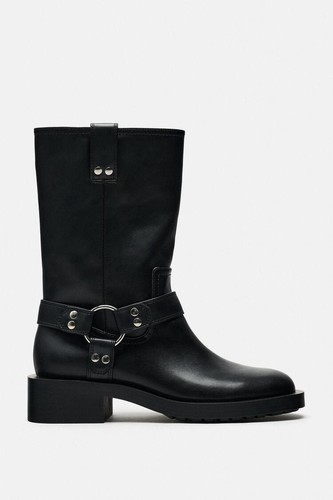 新品☆ZARA ザラ 2wayブーツ black 新品☆ZARA ザラ 2wayブーツ ブラック 24cm