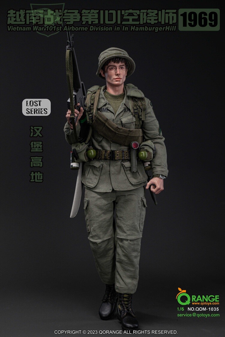 その他 QORANGE QOTOYS 1/6 Vietnam War 101st 1/6 QORANGE QOTOYS QOM-1035 Vietnam War 101st Airborne
