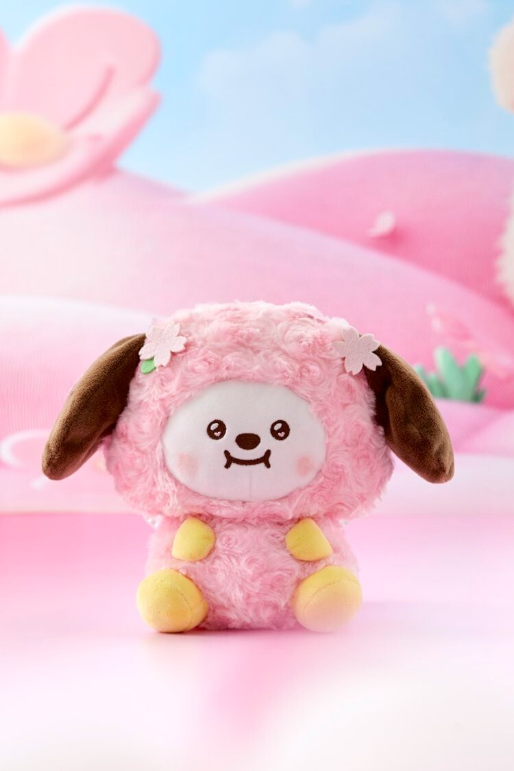 BTS BT21 Pink Color Plush Toy Doll CHIMMY Line Friends